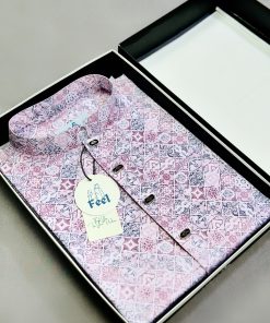 Pink Pakistani Cotton কোড -35