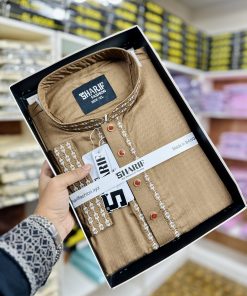 Elite Quality Embroidered Panjabi কোড-15