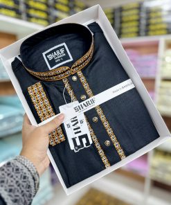 Elite Quality Embroidered Panjabi কোড-11