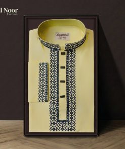 SAFFRON Men's Embroidery Punjabi কোড-202