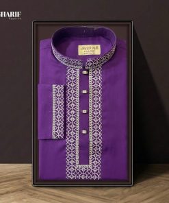 SAFFRON Men's Embroidery Punjabi কোড-205