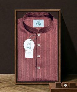 Rich Maroon, Pakistani Cotton।কোড-40